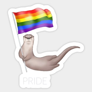 Pride Otter 6 Sticker